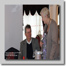 Geoff Walford trying to persuade Linda Collyer that he hasn’t got any money left for raffle tickets – nice try Geoff!